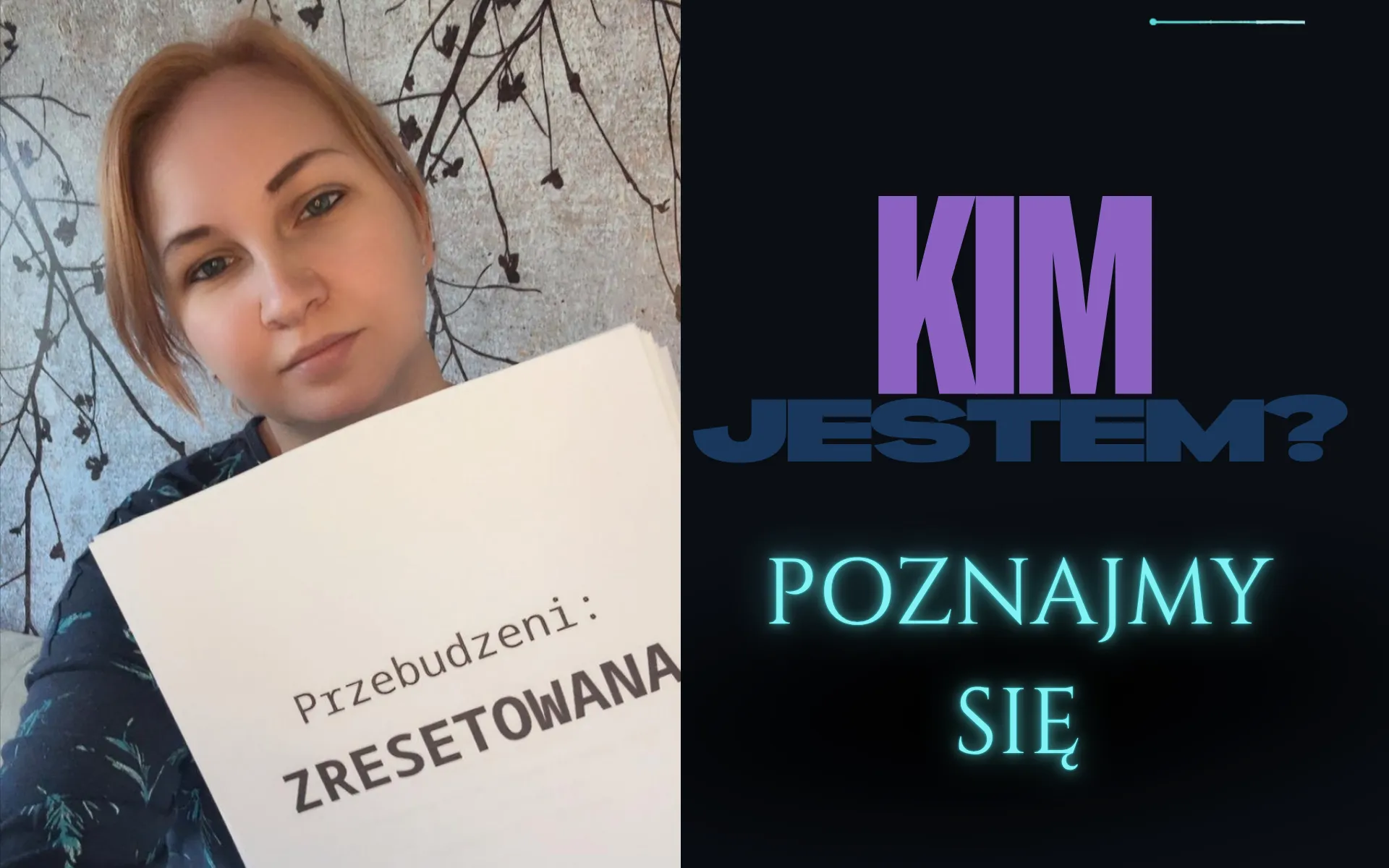Klaudia Michnik, autorka ZRESETOWANEJ